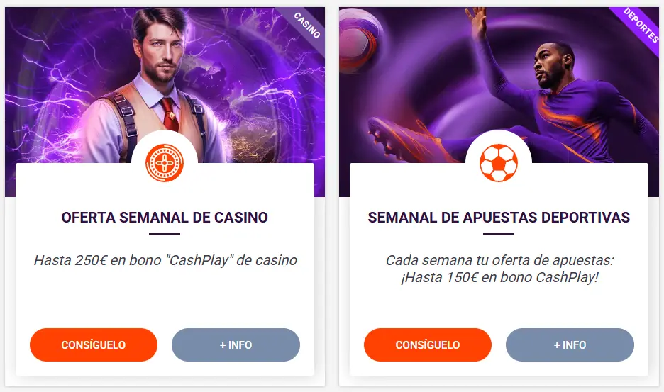 mejores códigos promocionales TonyBet